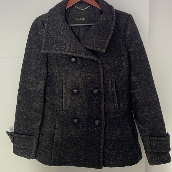 Babaton Aritzia Pea Coat Size Small - Picture 1 of 9